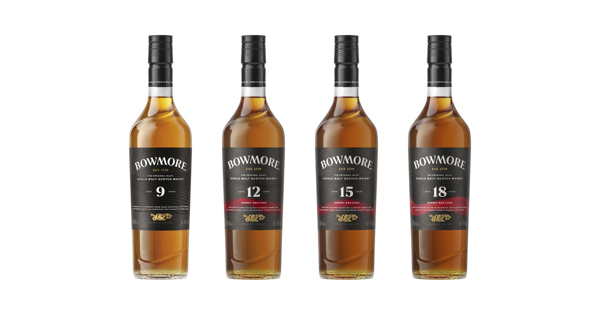 ボウモア9年・シェリー12年・15年・18年【2026年9月29日発売】